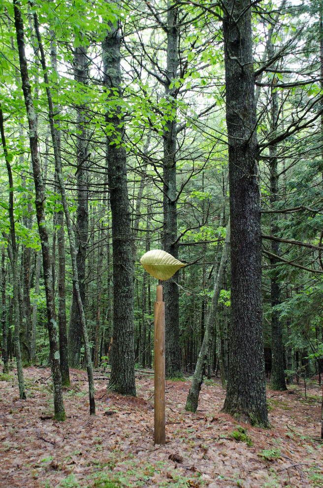 John Bowdren - Mahogany, gold leaf, cedar