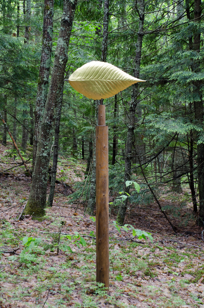 John Bowdren - Mahogany, gold leaf, cedar