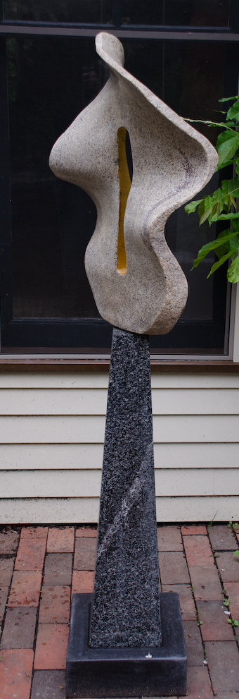 Gary Haven Smith - Granite, gold leaf