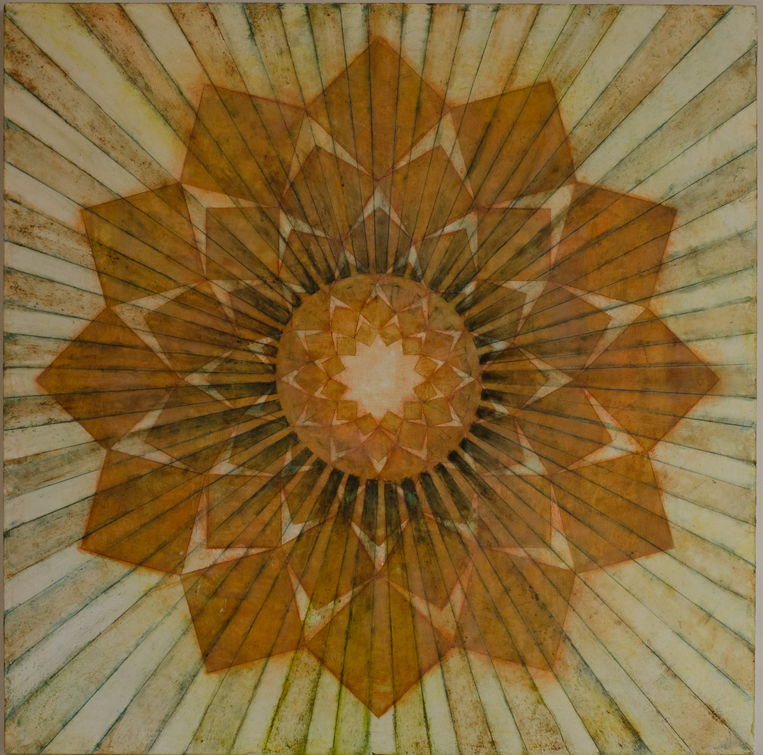 #116 UNTITELD (ROSE WINDOW SQUARES)