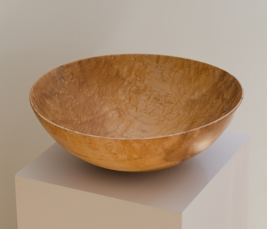 #78 BIRDS EYE MAPLE BOWL 