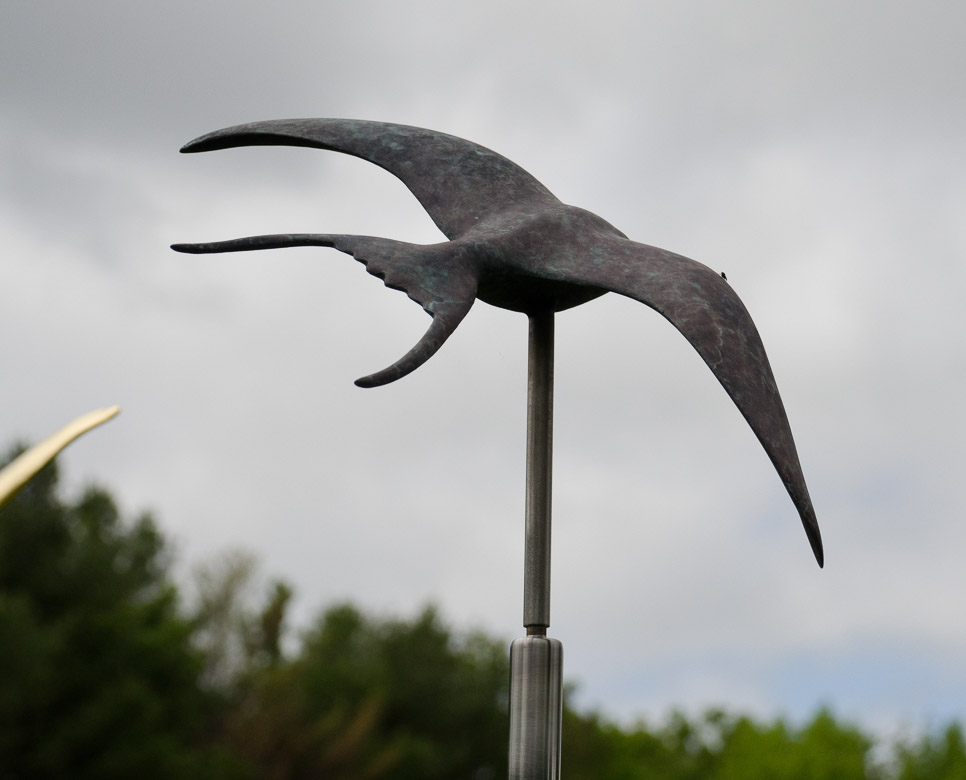 #17 Swallows (bronze detail)